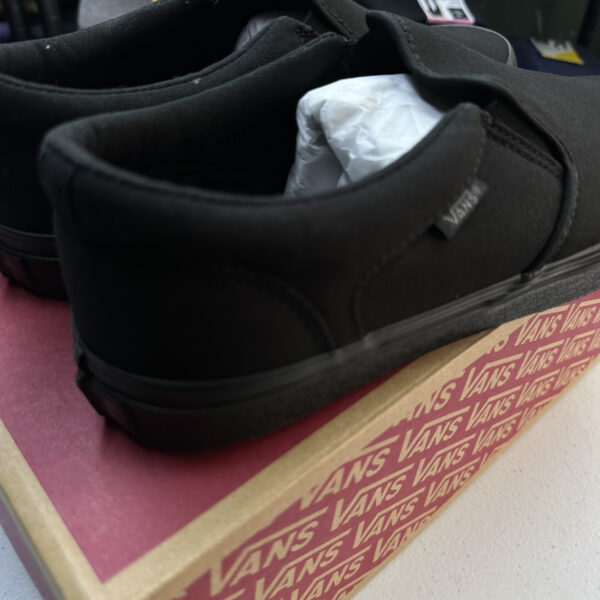 VANS Asher Canvas Negro - Imagen 3